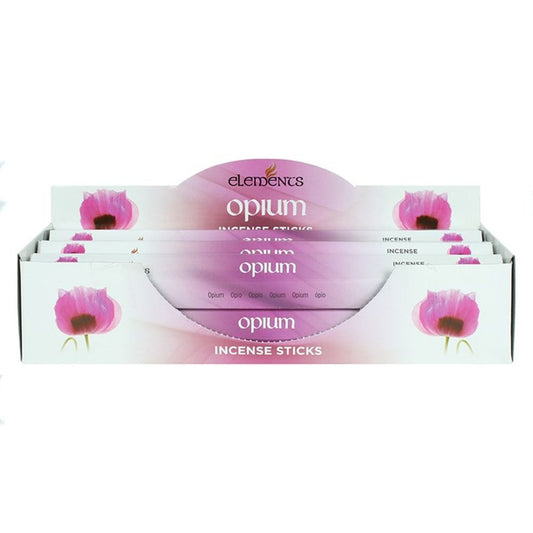 Set of 6 Packets of Elements Opium Incense Sticks