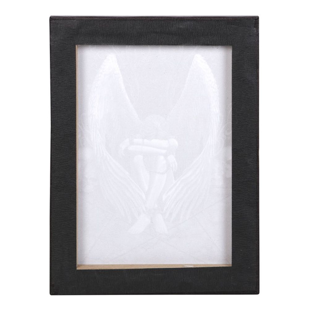 19x25cm Enslaved Angel Canvas Plaque by Spiral Direct