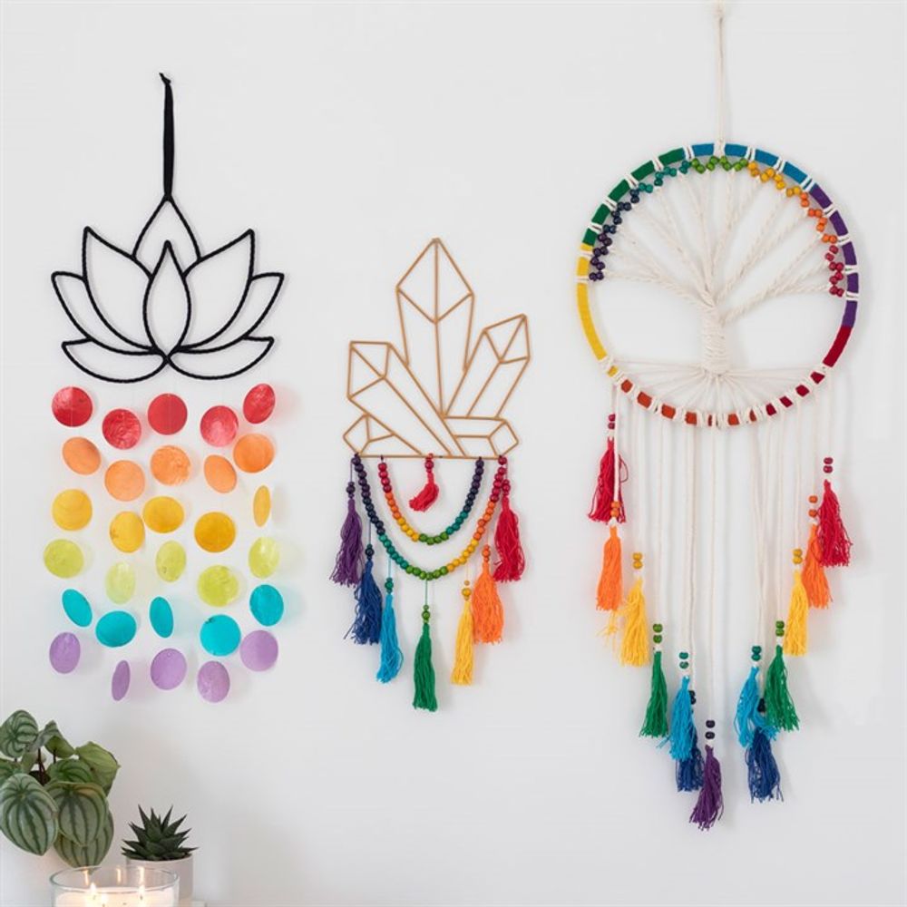 67cm Wire Lotus Hanging Decoration