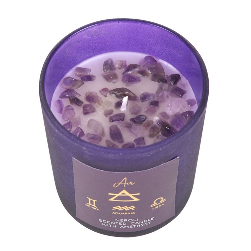 Air Element Neroli Crystal Chip Candle