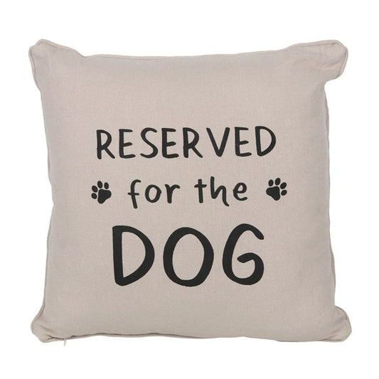 Reserved for the Dog Reversible Cushion