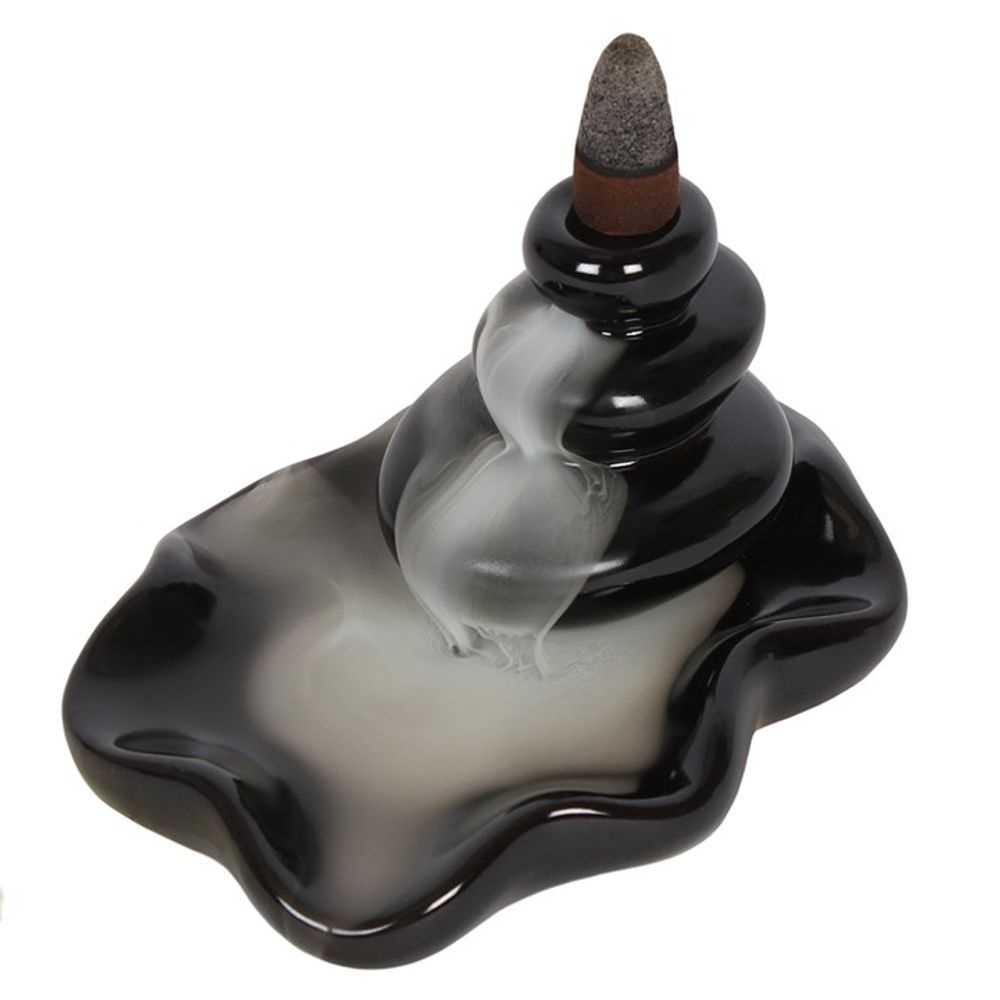 Large Pebbles Backflow Incense Burner