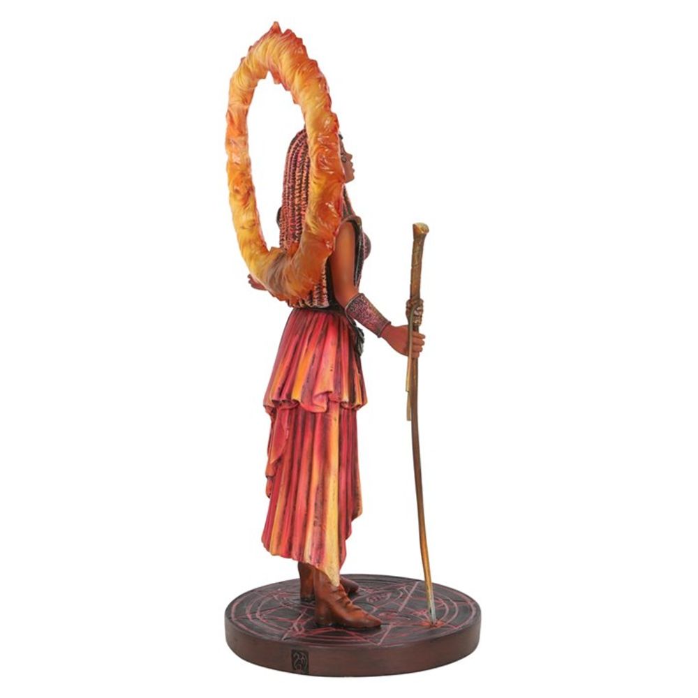 Fire Elemental Sorceress Figurine by Anne Stokes