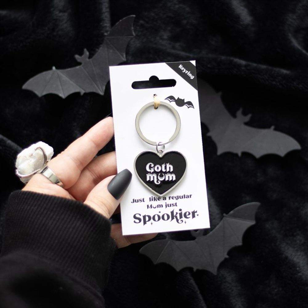 Goth Mum Keyring