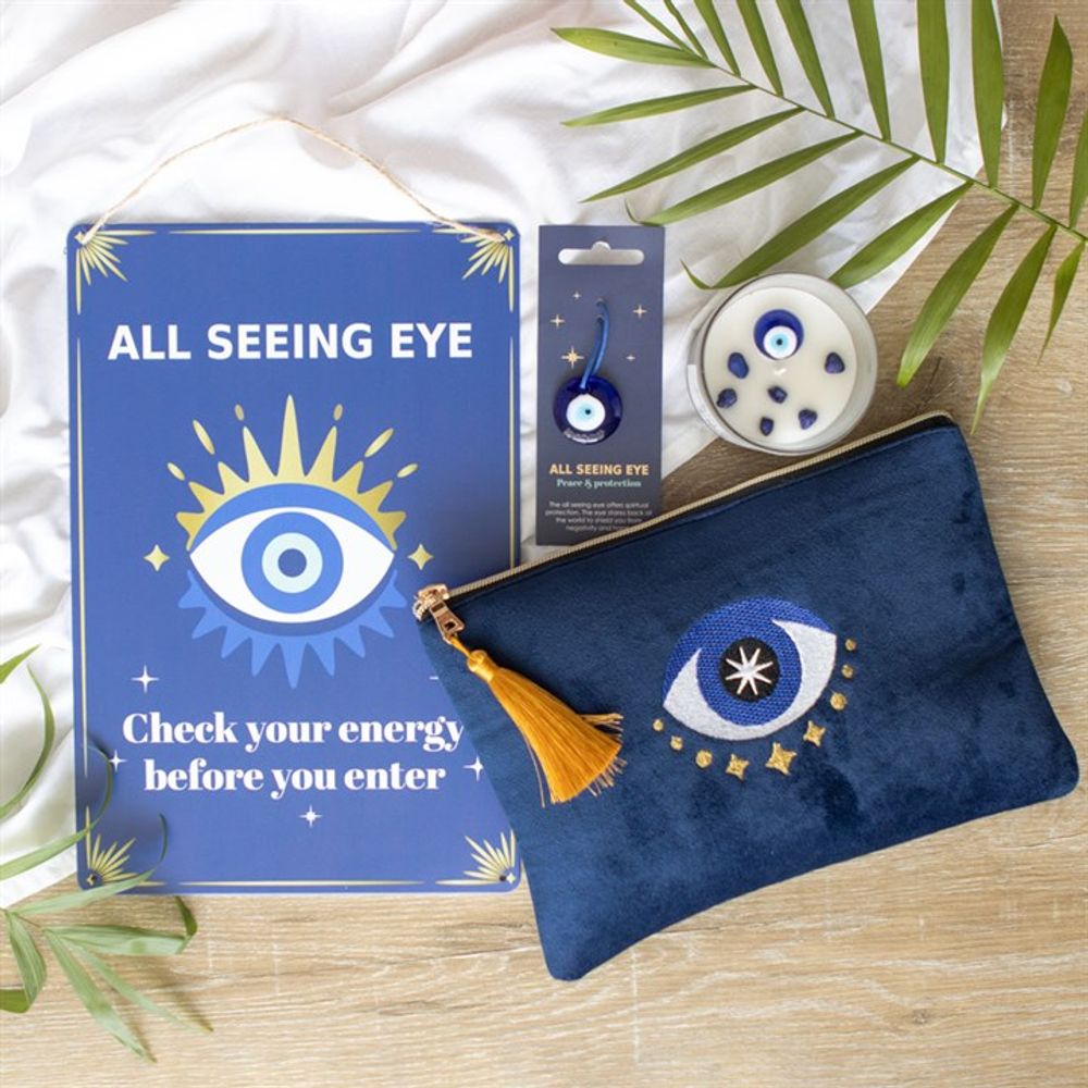 30cm All Seeing Eye Metal Hanging Sign